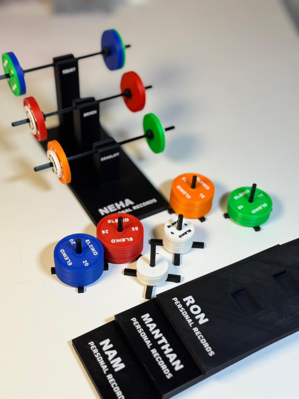 Mini Gym Rack with custom name